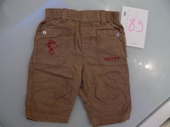 pantalon 3 mois snoopy