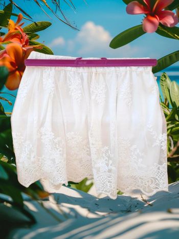 Jupe en dentelle 🚺