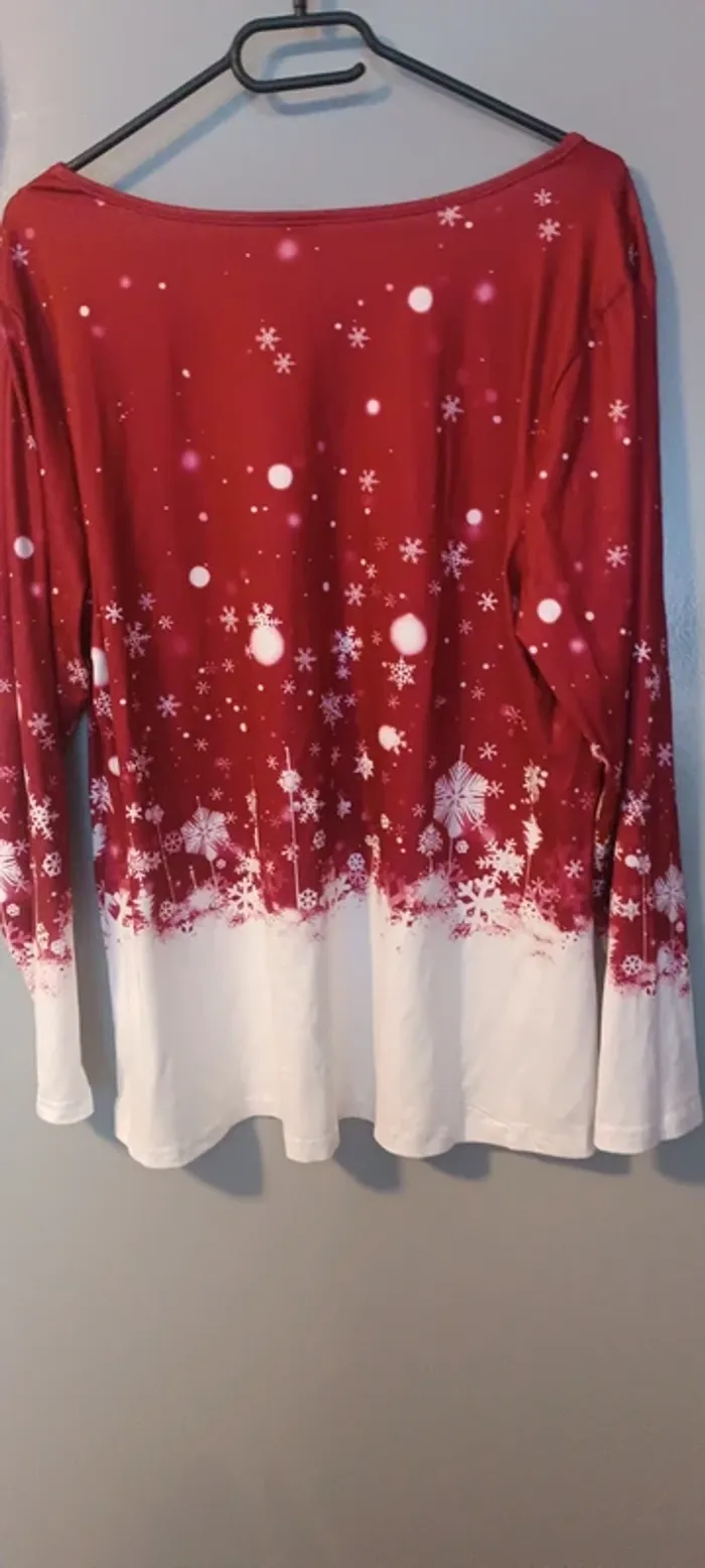 Tee shirt Noël manche longue - photo numéro 3