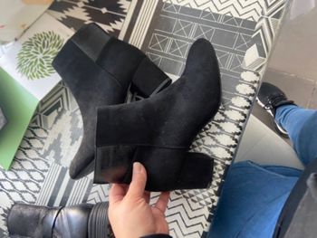 Bottines en daim
