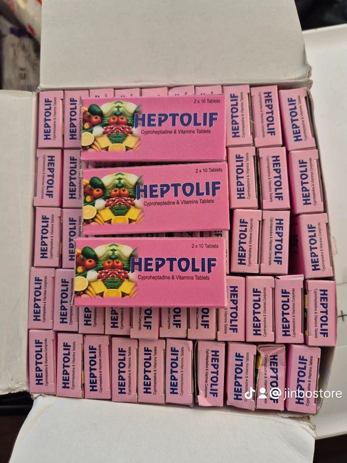 Heptolif - Lot de 3 boîtes