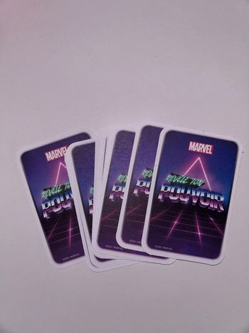 Cartes marvel
