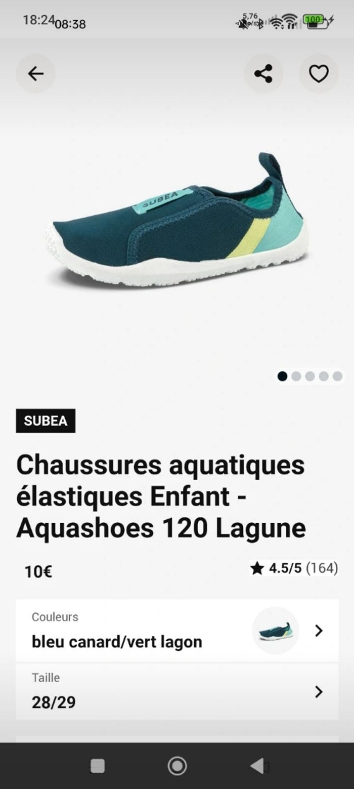 Chaussures de piscine - photo numéro 3