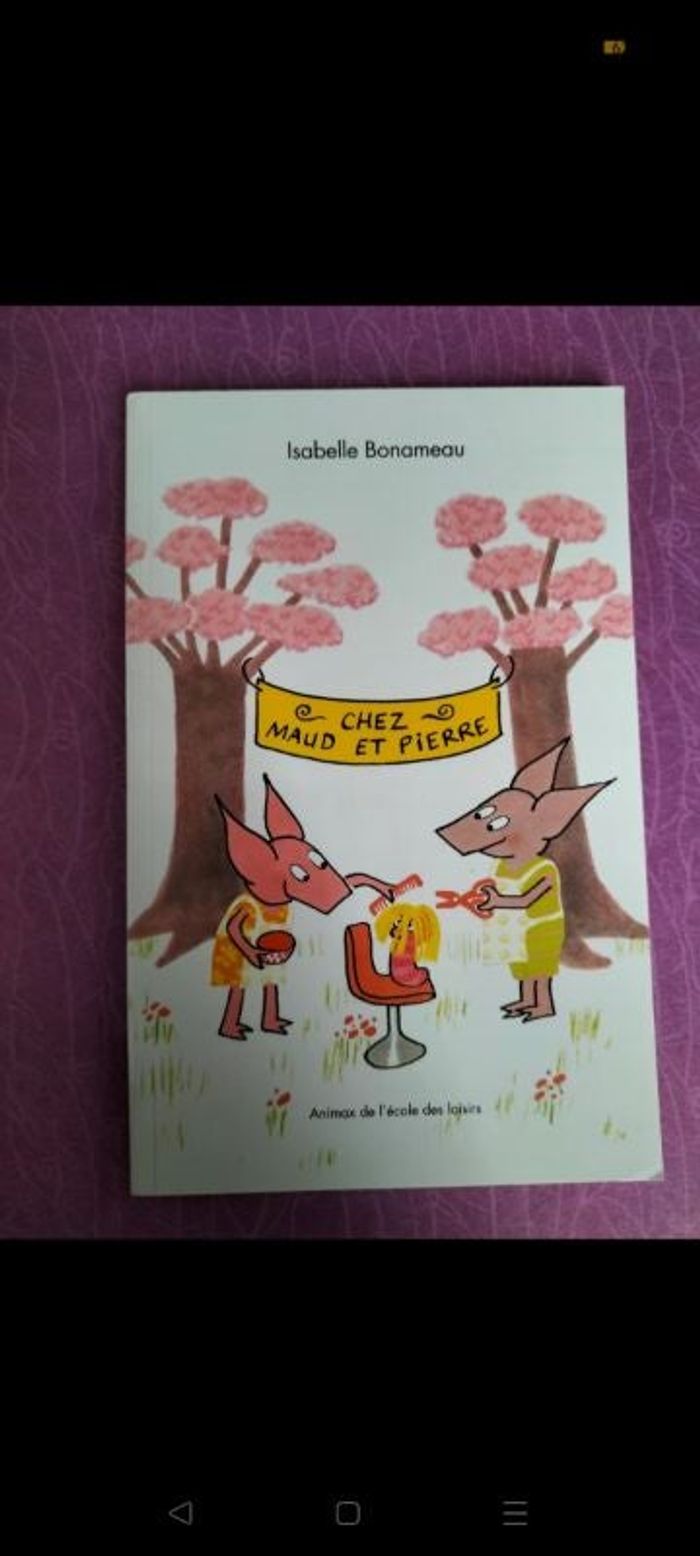 Livre enfant Isabelle Bonameau
