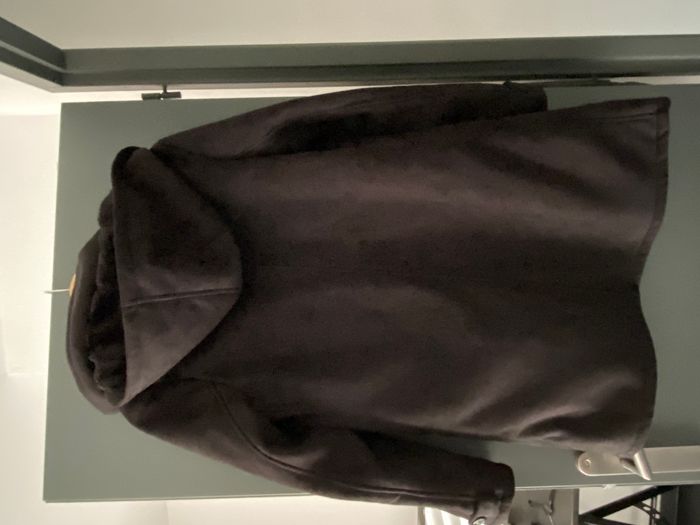 Manteau noir avec capuche T44 Clara Vitti capuche amovible/duffle-coats/noir/44 - photo numéro 5