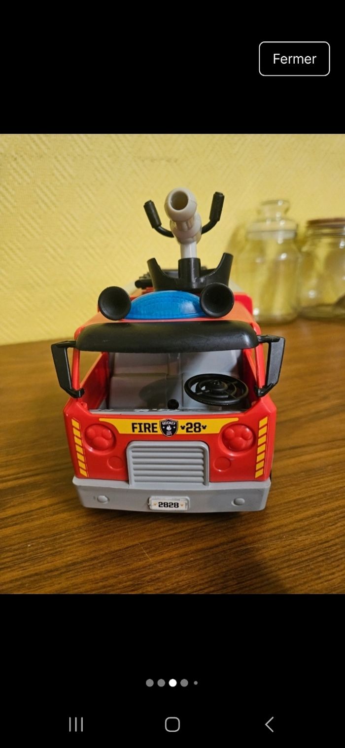 Camion de pompier mickey - photo numéro 3