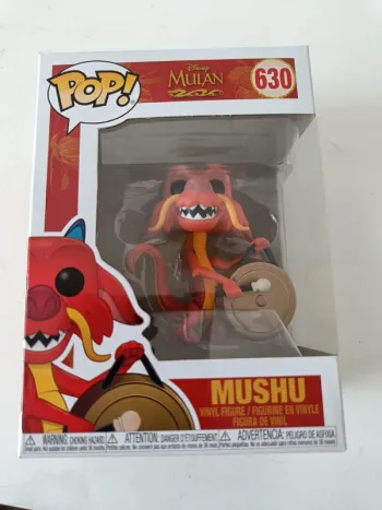 Funko Pop Disney Mulan Mushu with Gong 630