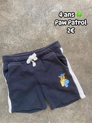 Short 🍀 4 ans 🍀 Paw Patrol