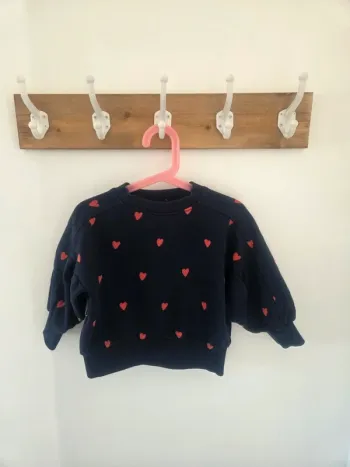 Pull coeur monoprix