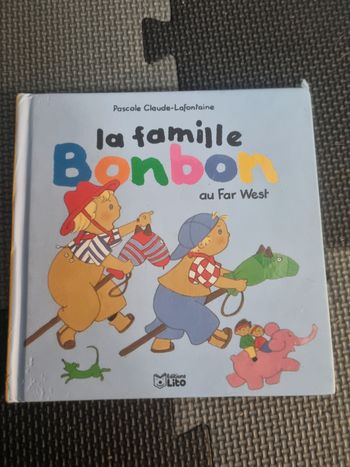 Livre La Famille Bonbon au Far West