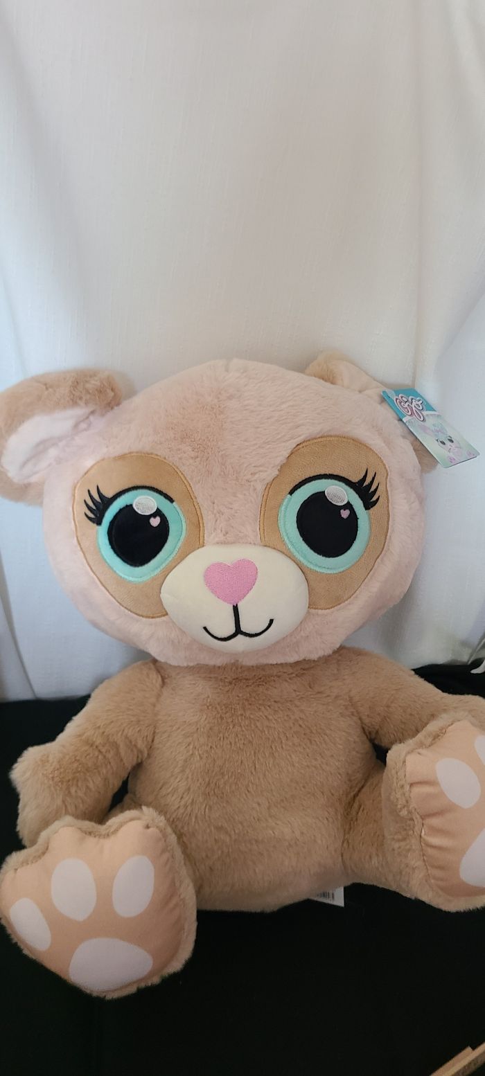 Peluche Ojo Stevie le Panda - Grande Peluche - 50 cm - Peluche de Haute Qualité - Rembourrage en Bou - photo numéro 4