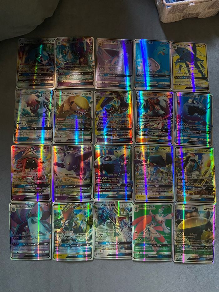 Lot de 20 cartes pokemon shiny Pokemon Beebs