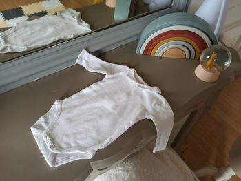 Body blanc avec col 1 mois JACADI