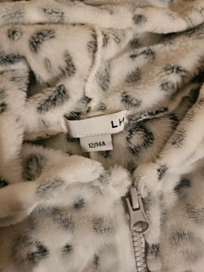 Combinaison pyjama léopard gris noir - photo numéro 2