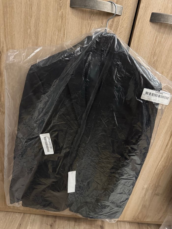 Topman Skinny Veste Noire Taille 38 regular – Neuve avec Emballage - photo numéro 2