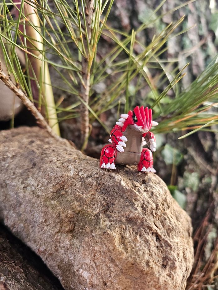 Super figurine Pokemon Nintendo tomy groudon de 2003 - photo numéro 2