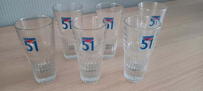 6 verres pastis 51 momie - photo numéro 2