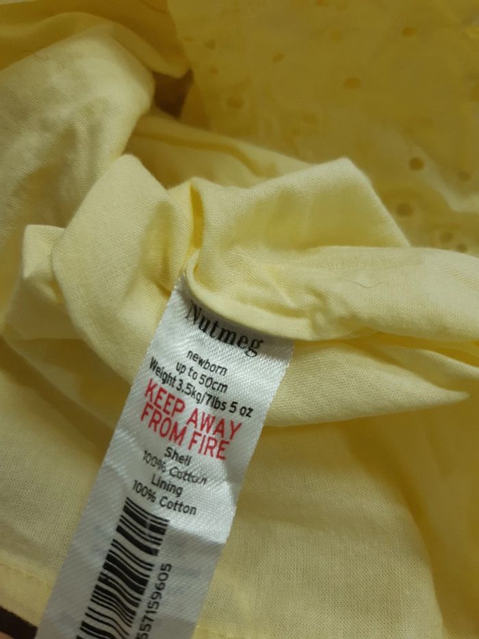 Robe jaune Nutmeg naissance - photo numéro 4
