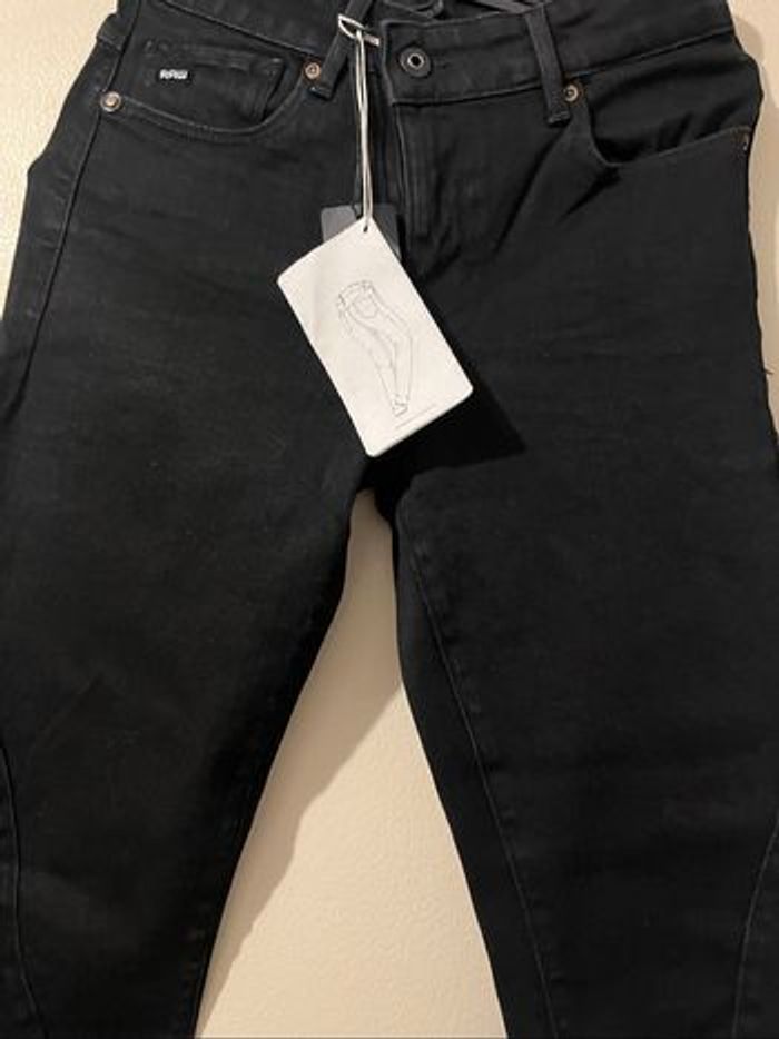 Jean G-Star RAW 5310 noir slim - photo numéro 3