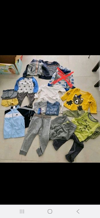 Lot garçon hiver 3 ans