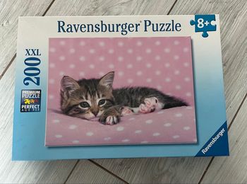 Puzzle 200 pièces chaton 