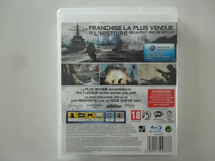 Call of Duty Modern Warfare 3 Jeu Vidéo "PS3" Playstation 3 - photo numéro 2