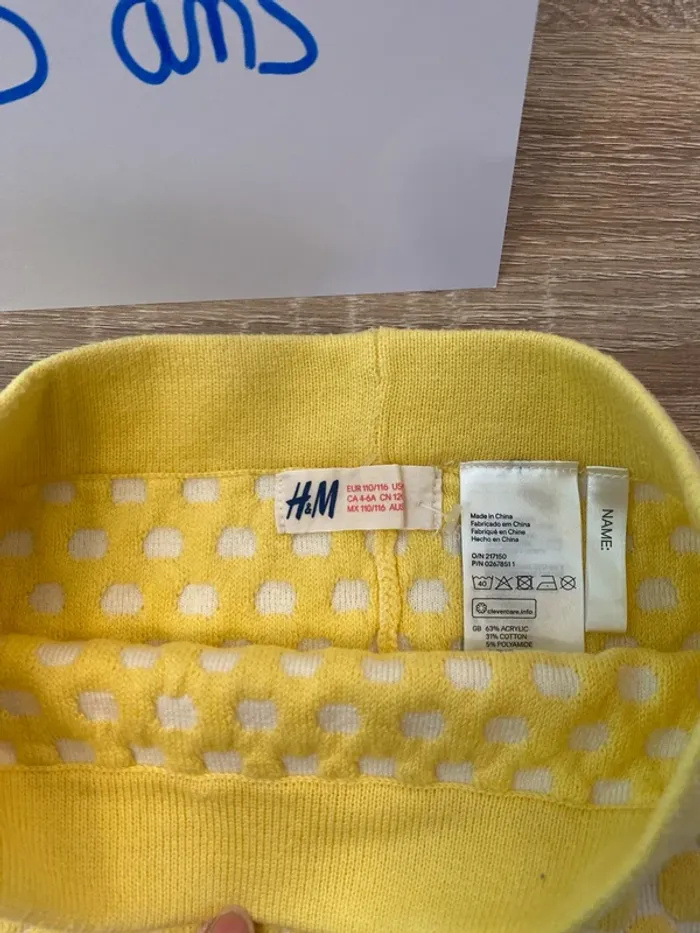 Jupe fille H&M 4/5 ans - photo numéro 2