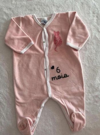 Pyjamas  petit  bateau 6mois