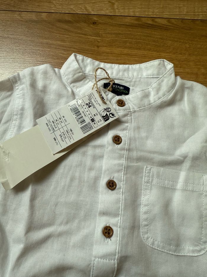 Chemise blanche 24m - photo numéro 2