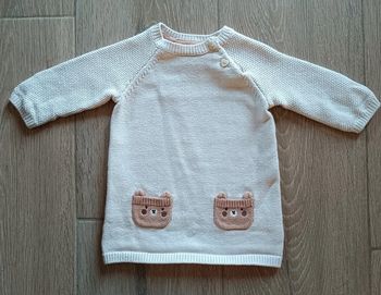 Robe pull 3/6 mois