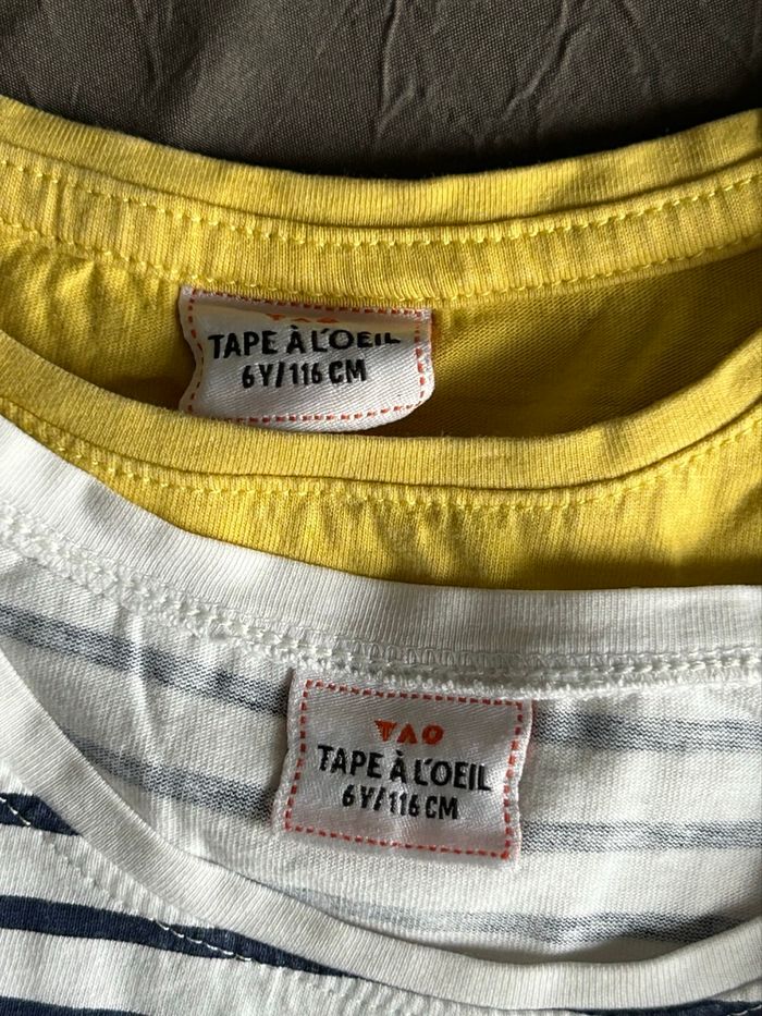 Lot de 3 t-shirts manches longues petite fille « Tape à l’œil » - photo numéro 5