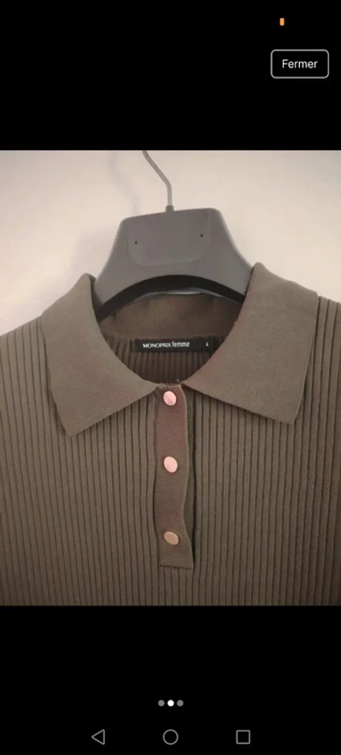 Blouse monoprix femme L - photo numéro 2