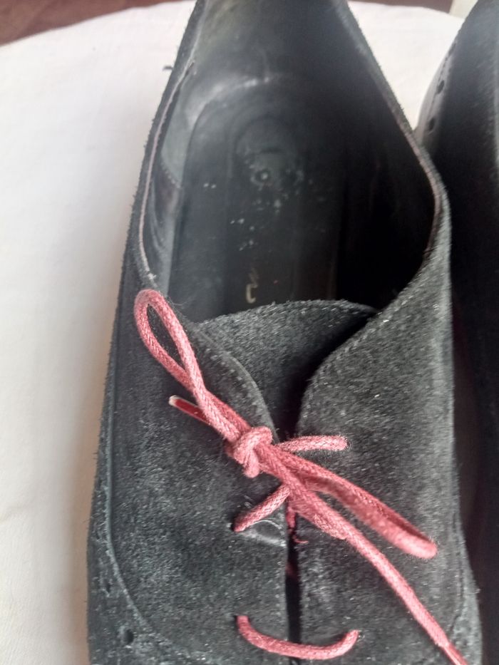 Derbies tout cuir semelle de crepe - photo numéro 4