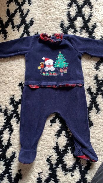 Pyjama noël 6 mois sergent-major