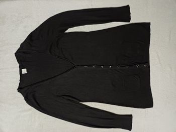 Gilet noir Camaieu T4 (42)(XL) (réf perso CAR160)(familleac72)