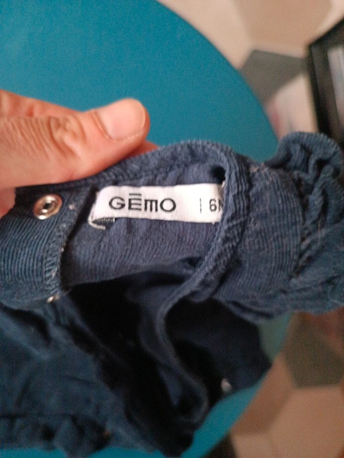 Combi short velours - photo numéro 2