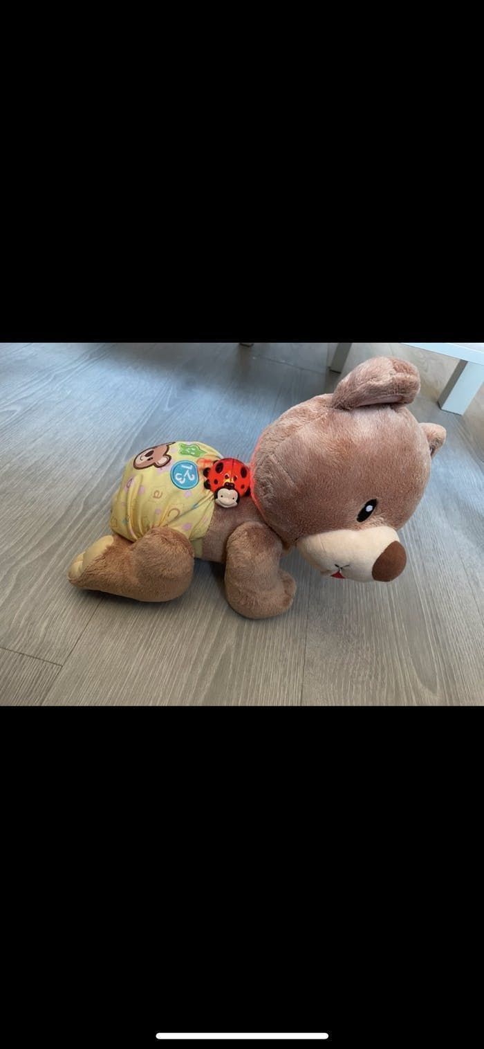 ours VTECH Peluche interactive