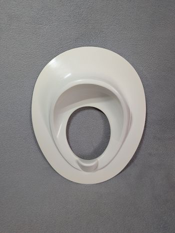 Réducteur de siège Blanc