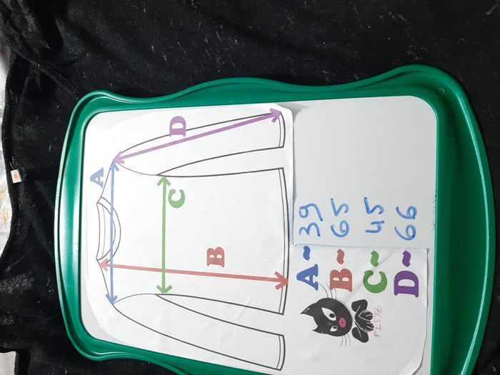 haut manches longues noir moucheté cop copine taille S - photo numéro 8