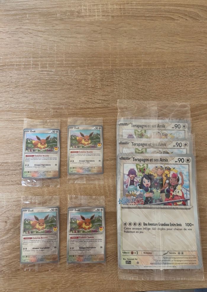 Carte Evoli + carte Terapagos