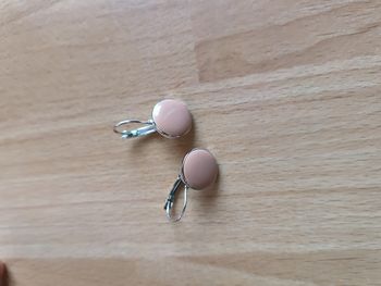 Boucles d'oreilles corail fantaisie