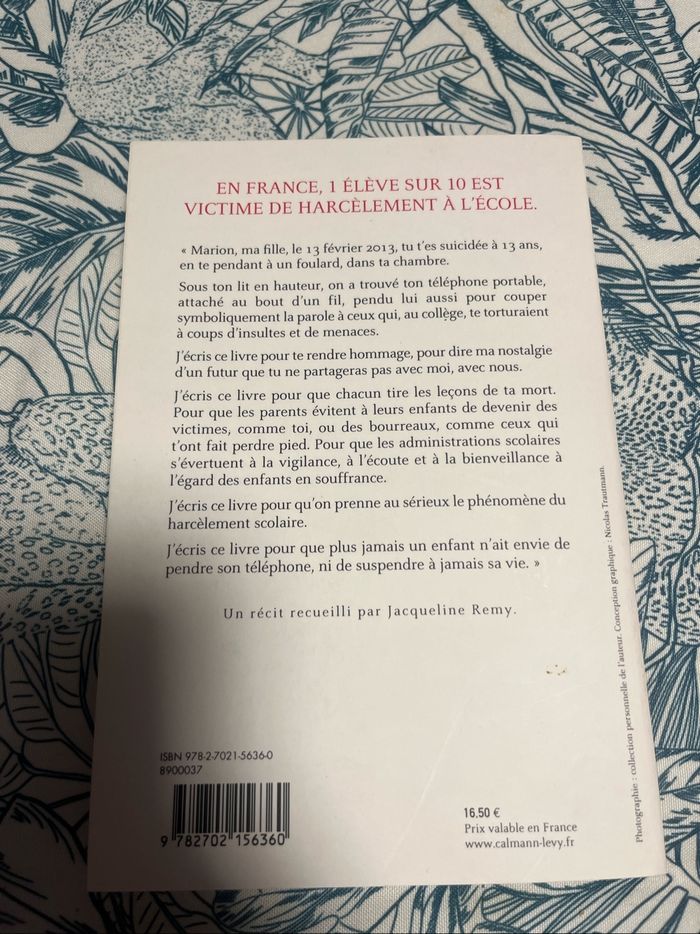 Marion 13 ans pour toujours - Nora Fraisse - photo numéro 2