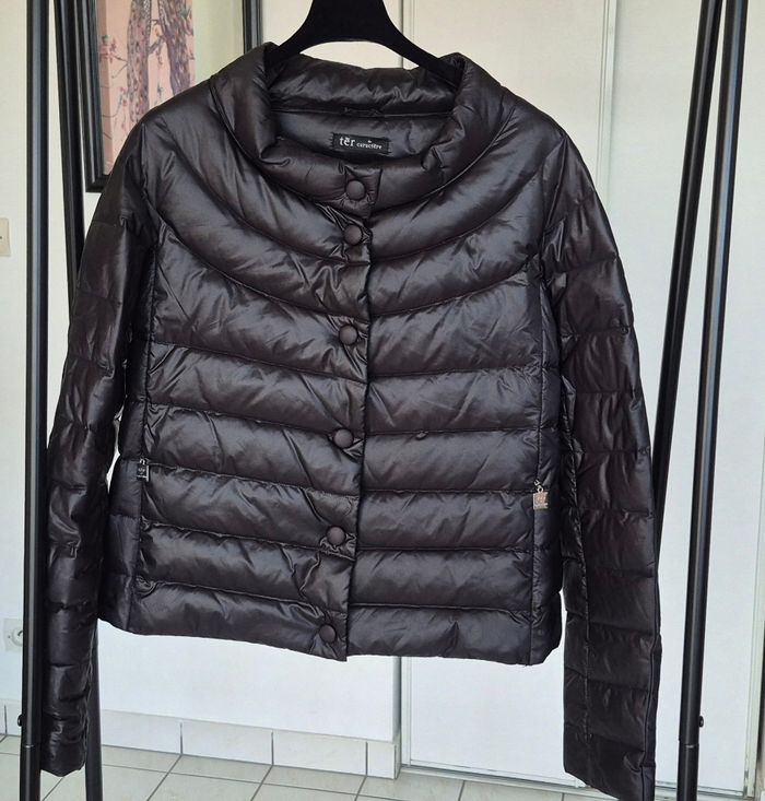 Doudoune courte duvet