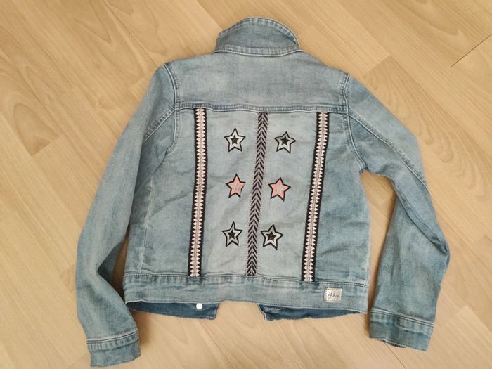 Veste en jean IKKS taille 8 ans - photo numéro 2