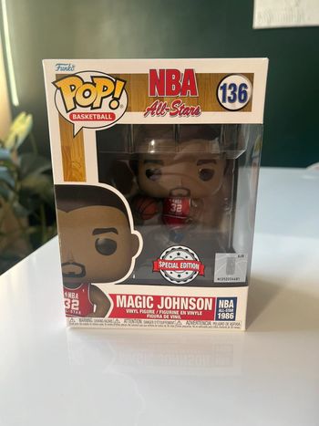 Pop magic Johnson basket