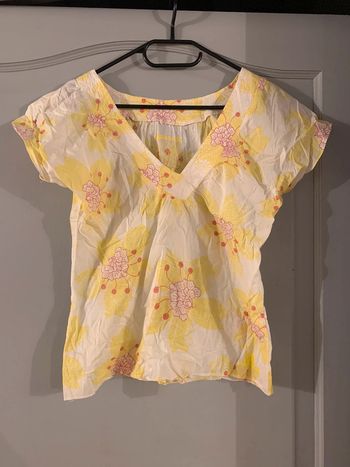 T-shirt à fleurs