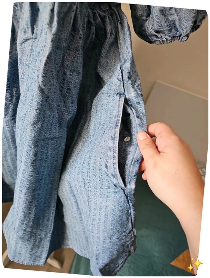 Robe Levi's en jean bleu clair – Taille L – Neuve avec étiquette 👗💙 - photo numéro 3