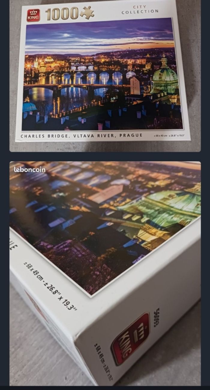 Puzzle, 1000 pièces ; City Collection