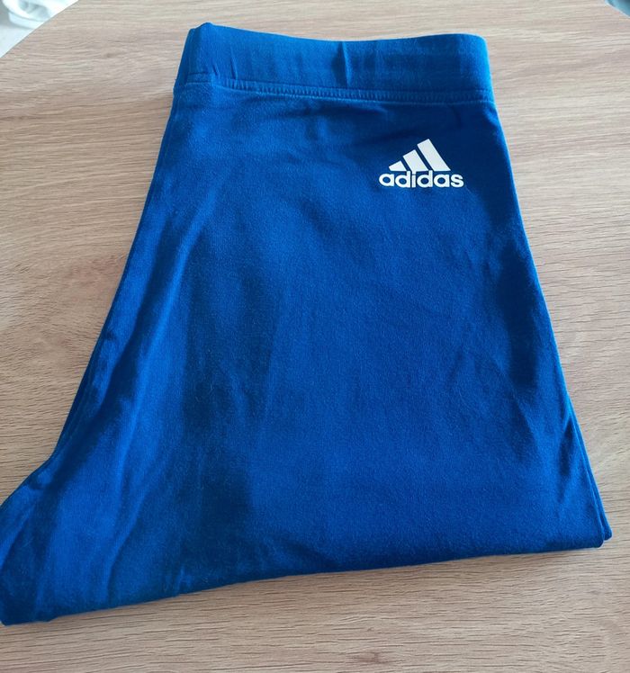 Legging Adidas bleu – Taille S femme - photo numéro 2