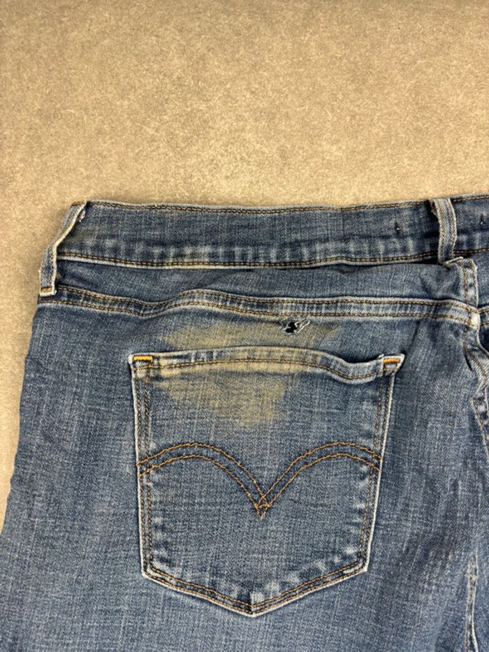 Jean pantalon coupe droite 414 levis bleu W34 - photo numéro 6